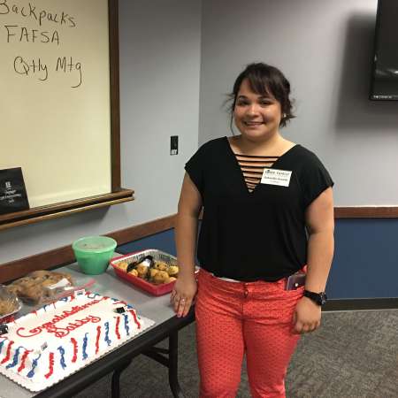College Graduate Gabriella comes back to give advice and eat cake!